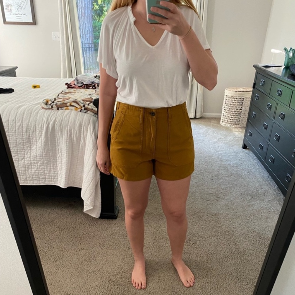 Madewell relaxed military shorts